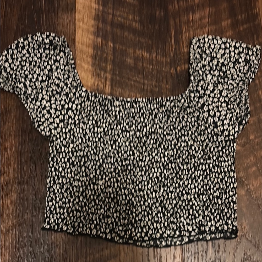 Black and White Kid’s Top
